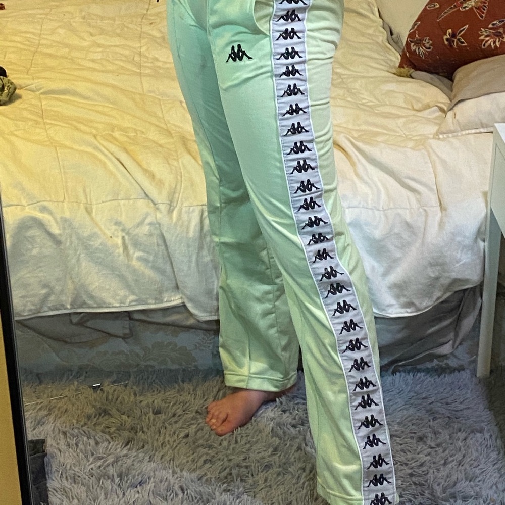 Mint Kappa sweatpants